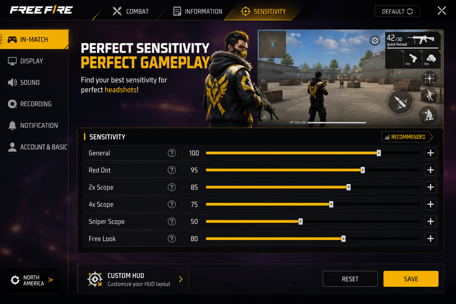 Add hero image here — in-game sensitivity settings menu